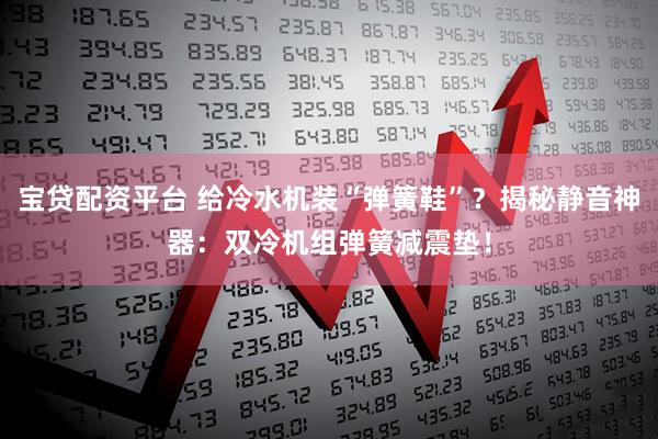 宝贷配资平台 给冷水机装“弹簧鞋”？揭秘静音神器：双冷机组弹簧减震垫！
